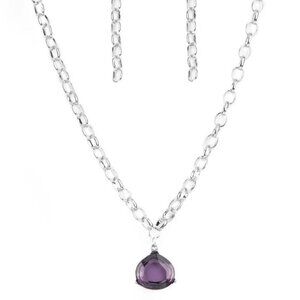 Gallery Gem Purple Necklace